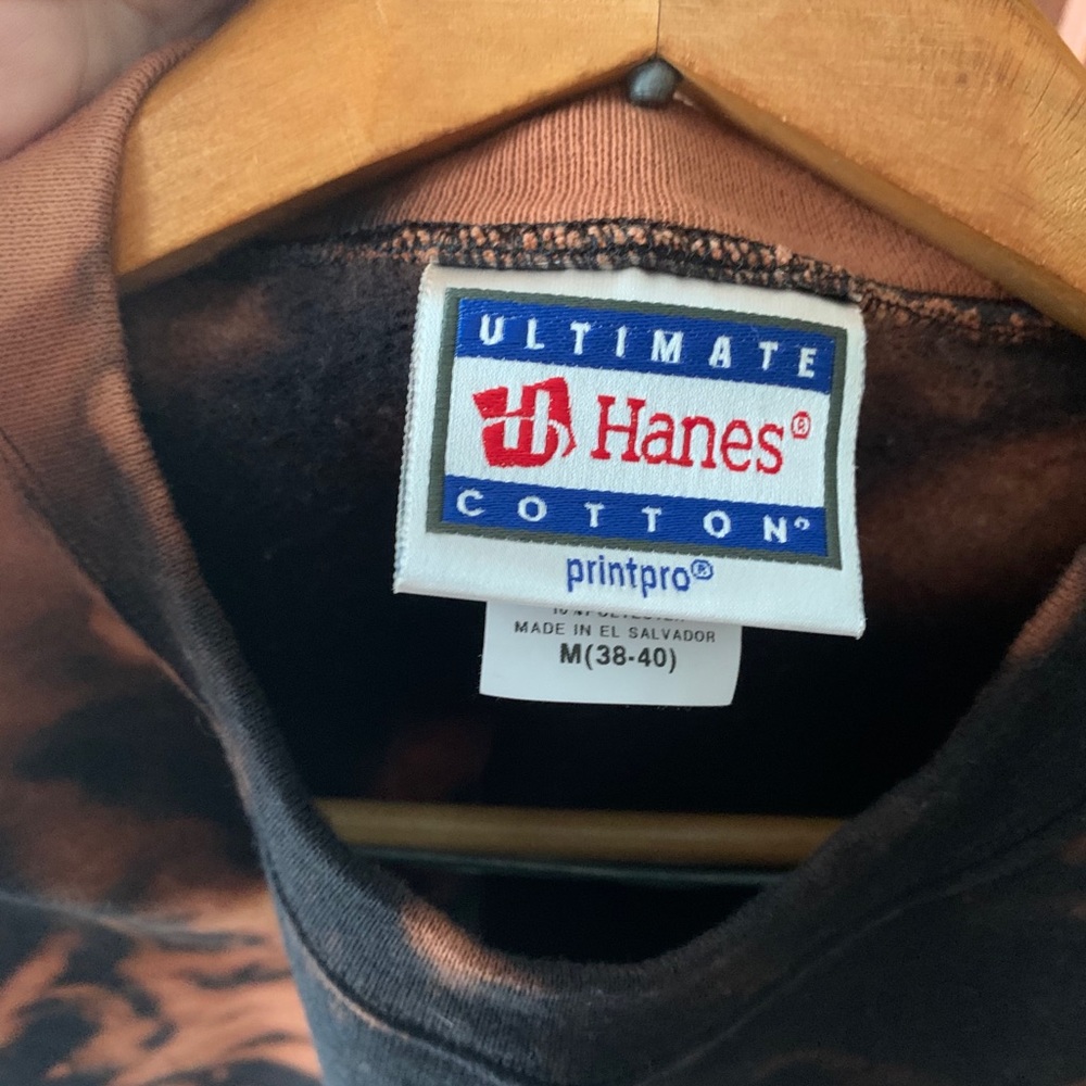 Custom Bleach Dyed Crewneck - image 3